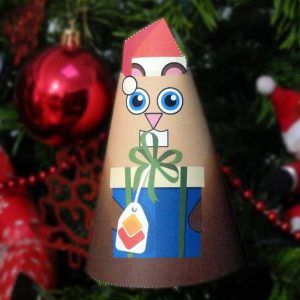 Christmas tree decorations, emergency party hat